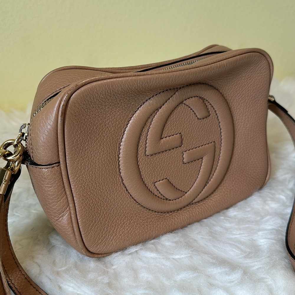 💯 Authentic Gucci Gucci Soho Disco Crossbody Bag🍀 - Picture 8 of 17